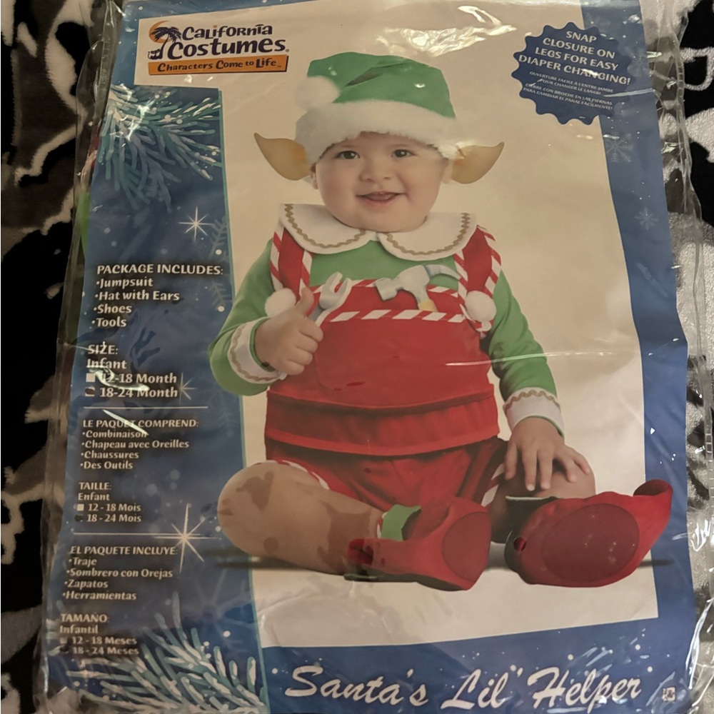 California Costumes Elf Helper Costume - Green and Red